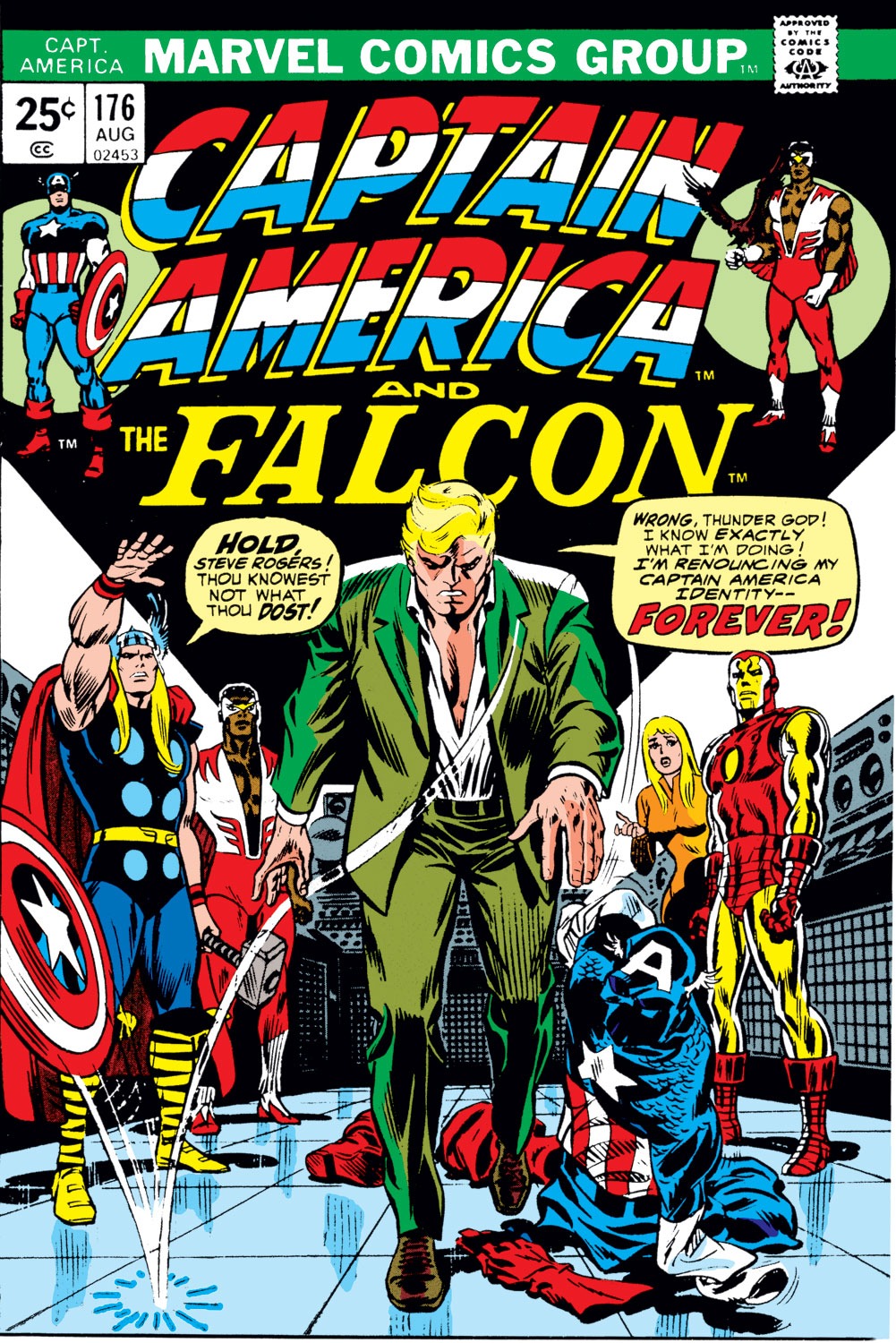 Classic Comic Covers - Page 2 Captain_America_Vol_1_176