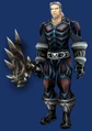 Human wearing the Deathbone Guardian
