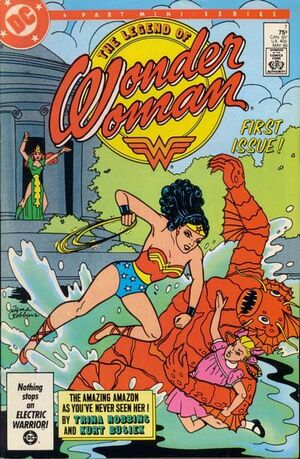 Cover for Legend of Wonder Woman #1 (1986)