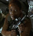 Lily Sloane armed with a Calico M960.jpg