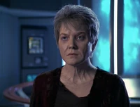 An elderly Kes returns to the USS Voyager. (VOY: "Fury")