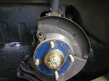 Wheel stud replacement 006