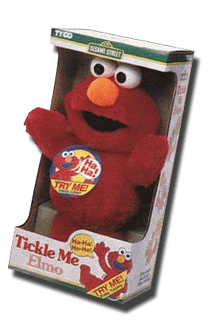 tickle me elmo and ernie