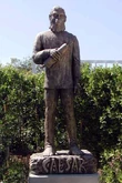 Caesar statue from Battle for the Planet of the Apes