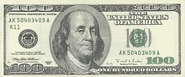 US 100Dollar front