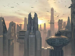 Coruscant view