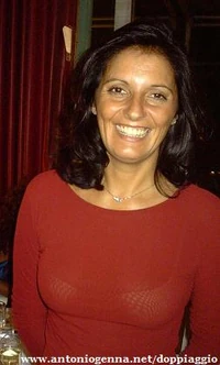 Laura Boccanera dubs the voice of Gabriela Busoni