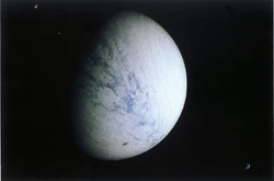 Vista espacial de Hoth