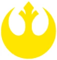 Rebel symbol Yellow