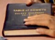 Table of Comets