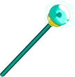 Omniscient Crystal Staff-Ball