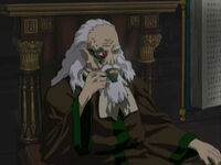 Gentleman sipping tea