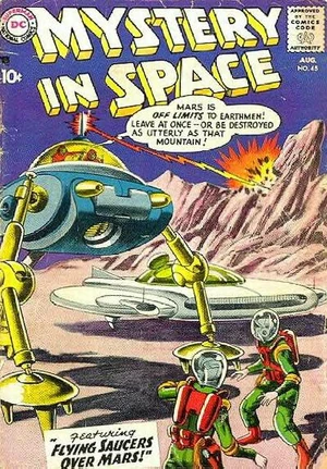 Cover for Mystery in Space #45