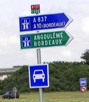 RN137 panneau