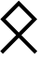 Runic letter othalan