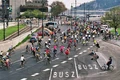 Mass below the Chain bridge - 2 - Critical Mass 2006 april.jpg