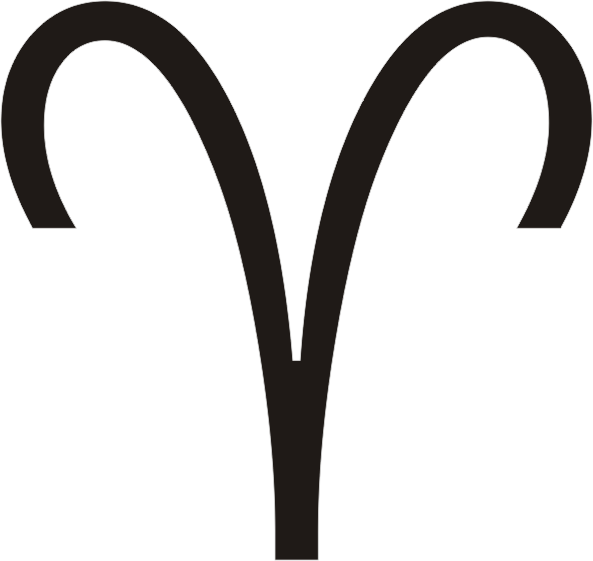 aries mars astrology symbol