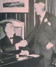 Governor Roosevelt and Al Smith