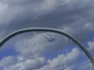 USS Enterprise in Earths sky, remastered