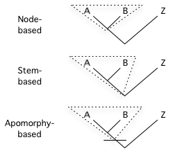 Clade types