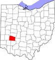 Map of Ohio highlighting Greene County.png