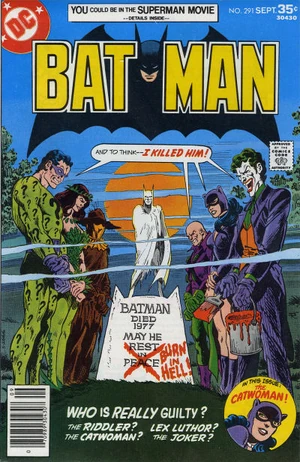Cover for Batman #291