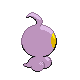 Imagen posterior de Castform variocolor macho o hembra en la cuarta generación