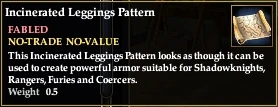 Incinerated Leggings Pattern
