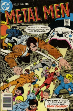 Cover for Metal Men #52