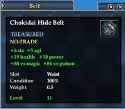 Chokidai Hide Belt