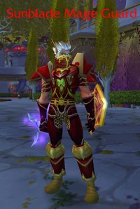 Sunblade Mage Guard