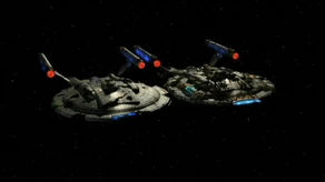 Enterprise docked with Enterprise