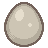 Piedra oval en el subsuelo