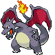 Imagen de Charizard variocolor macho o hembra en Pokémon Diamante y Perla