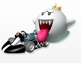 king boo mario toy