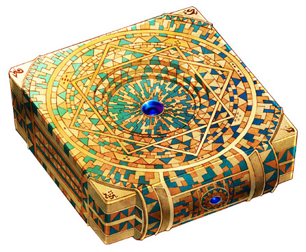The Gran Grimoire, as pictured in the first Final Fantasy Tactics