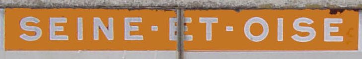 Cartouche seine-et-oise