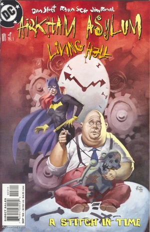 Cover for Arkham Asylum: Living Hell #3