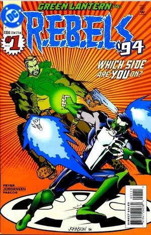 Cover for R.E.B.E.L.S. #1