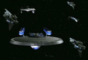 USS Hood, Sacrifice of Angels