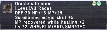 Oracle's Braconi