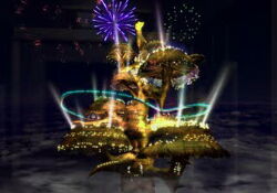 Gold Saucer outside
