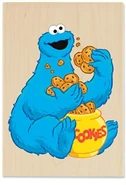Stampabilities cookie monster