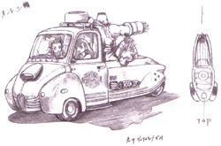 Car FFVII Sketch