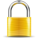 Padlock-gold