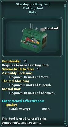 StarshipCraftingTool