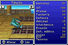 Estadisticas Tiburon