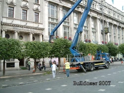 Cherry Picker on lorry