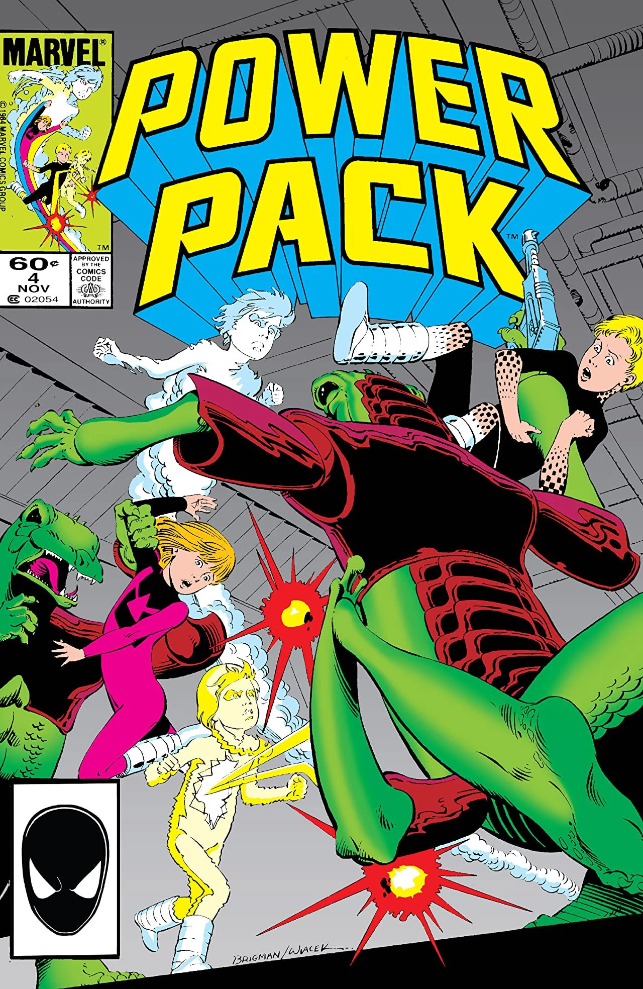 Power Pack Vol 1 4 Marvel Comics Database