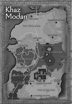 Khaz modan map